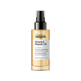 L\'Oral Professionnel Paris Absolut Repair 10-in-1 Oil - Multi-Benefit Oil For Dry & Damaged Hair, Repairs Hair and Provides Shine With Quinoa and Proteins