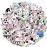 Aowplc 50 Pcs Cow Stickers Pack, Vinyl Waterproof Cute Cartoon Animal Sticker for Kids