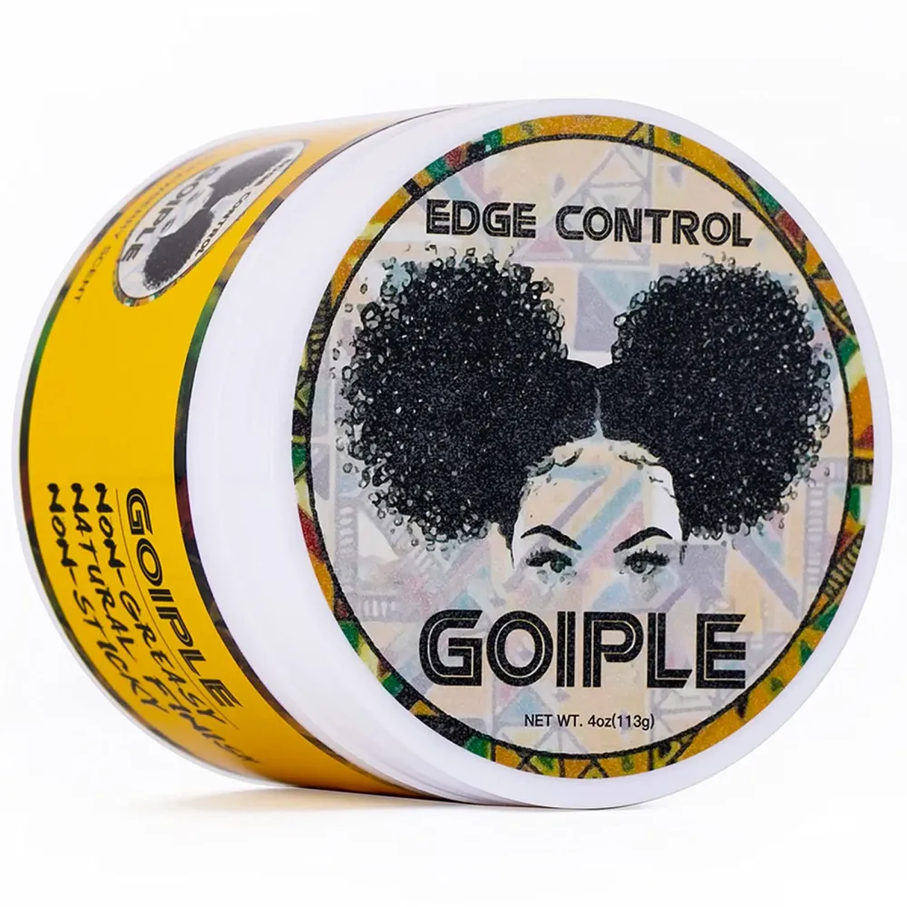 Goiple Edge Control Wax for Women Strong Hold Non-greasy Edge Control Smoother Edge Tamer 4oz Goiple Edge Control Wax for Women Strong Hold Non-greasy Edge Control Smoother Edge Tamer 4oz