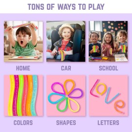 BUNMO Stretchy Strings - Sensory Toys for Toddlers - Stimulating & Addictive Sensory Toys for Kids - Fidget Toy - Hours of Fun for Kids - Non-Mouthable Toy 3+ - Glitter 6 Pack BUNMO Stretchy Strings - Sensory Toys for Toddlers - Stimulating & Addictive Sensory Toys for Kids - Fidget Toy - Hours of Fun for Kids - Non-Mouthable Toy 3+ - Glitter 6 Pack