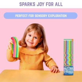 BUNMO Stretchy Strings - Sensory Toys for Toddlers - Stimulating & Addictive Sensory Toys for Kids - Fidget Toy - Hours of Fun for Kids - Non-Mouthable Toy 3+ - Glitter 6 Pack BUNMO Stretchy Strings - Sensory Toys for Toddlers - Stimulating & Addictive Sensory Toys for Kids - Fidget Toy - Hours of Fun for Kids - Non-Mouthable Toy 3+ - Glitter 6 Pack