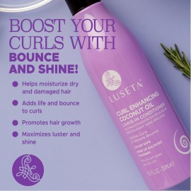 Luseta Leave in Conditioner for Curly with Coconut Oil Promotes Shining, Bouncy, Frizz-free, Sulfate Free Paraben Free 8.5Fl Oz Luseta Leave in Conditioner for Curly with Coconut Oil Promotes Shining, Bouncy, Frizz-free, Sulfate Free Paraben Free 8.5Fl Oz