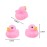 50 Pcs Rubber Ducks Bath Toy, Multicolor Mini Rubber Duck Bulk Float Duck Baby Bath Toy, Shower Birthday Party Christmas Favors Gift (5 Colors)