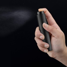 Tekson 10ml Travel Perfume Atomizer Refillable, Mini Cologne Spray Bottle Empty, Small Coffee Spray Bottle (Black) Tekson 10ml Travel Perfume Atomizer Refillable, Mini Cologne Spray Bottle Empty, Small Coffee Spray Bottle (Black)