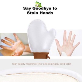 Self Tanner Mitt Applicator - US Patent Self Tanning Mitt, Sunless Tanning Glove, Fake Tan Mitt