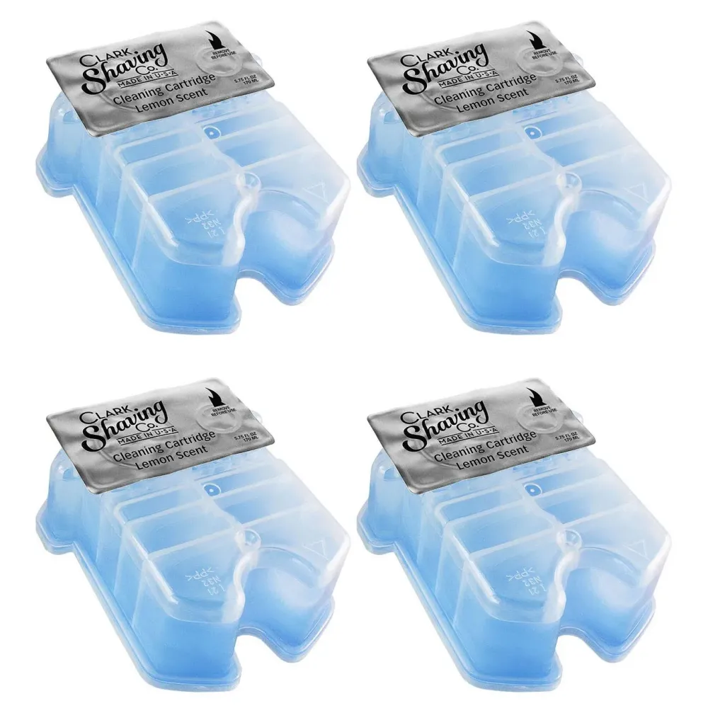 Clark Shaving Co. Refill Cartridges for Braun Clean & Renew CCR (4-Pack) Clark Shaving Co. Refill Cartridges for Braun Clean & Renew CCR (4-Pack)