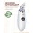 GROWNSY Nasal Aspirator for Baby | Baby Nose Sucker | Electric Nose Suction for Toddler, Ergonomic Booger Sucker with 3 Silicone Tips, Music & Light Soothing Function(White)