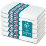 Lenenz Baby Receiving Blankets, 100% Cotton Flannel Receiving Blanket, Perfect for swaddling & Wrapping, Ultra-Soft Hospital Blankets, Size 30 x 40 inch (6)