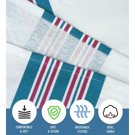 Lenenz Baby Receiving Blankets, 100% Cotton Flannel Receiving Blanket, Perfect for swaddling & Wrapping, Ultra-Soft Hospital Blankets, Size 30 x 40 inch (6) Lenenz Baby Receiving Blankets, 100% Cotton Flannel Receiving Blanket, Perfect for swaddling & Wrapping, Ultra-Soft Hospital Blankets, Size 30 x 40 inch (6)
