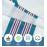 Lenenz Baby Receiving Blankets, 100% Cotton Flannel Receiving Blanket, Perfect for swaddling & Wrapping, Ultra-Soft Hospital Blankets, Size 30 x 40 inch (6)