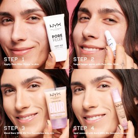 NYX PROFESSIONAL MAKEUP Pore Filler Targeted Primer Stick, Blurring Primer