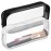 Small Makeup Bag for Purse - 2 Pcs Clear Zipper Pouches, Soft, Elastic, Waterproof Plastic Small Cosmetic Bag for Purse, Space-Efficient, Stylish Design - Great for Organizing Essentials on the Go