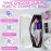 Small Makeup Bag for Purse - 2 Pcs Clear Zipper Pouches, Soft, Elastic, Waterproof Plastic Small Cosmetic Bag for Purse, Space-Efficient, Stylish Design - Great for Organizing Essentials on the Go