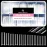 UNA GELLA No C Curve Nail Tips 504 PCS Extra Long XXL Tapered Square Nail Tips Half Cover Nails tips Straight Shape For French Acrylic Nails False Fake Clear Tips Square Shape with Box