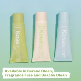 Kosas Chemistry Deodorant - Aluminium and Baking Soda Free + BO-Fighting AHA Serum that Exfoliates, Softens, and Nourishes the Skin, (Fragrance Free) Kosas Chemistry Deodorant - Aluminium and Baking Soda Free + BO-Fighting AHA Serum that Exfoliates, Softens, and Nourishes the Skin, (Fragrance Free)