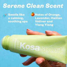 Kosas Chemistry Deodorant - Aluminium and Baking Soda Free + BO-Fighting AHA Serum that Exfoliates, Softens, and Nourishes the Skin, (Serene Clean) Kosas Chemistry Deodorant - Aluminium and Baking Soda Free + BO-Fighting AHA Serum that Exfoliates, Softens, and Nourishes the Skin, (Serene Clean)