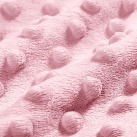 DaysU Silky Micro Soft Plush Baby Blankets for Girls with Print Animal Pattern and Soothing Raised Dots, Double Layer Bed Throws for Baby Crib, Elephant, Pink, 30x40 Inches DaysU Silky Micro Soft Plush Baby Blankets for Girls with Print Animal Pattern and Soothing Raised Dots, Double Layer Bed Throws for Baby Crib, Elephant, Pink, 30x40 Inches