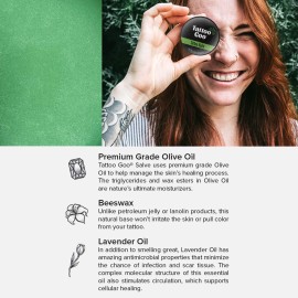 Tattoo Goo Aftercare Kit Includes Antimicrobial Soap, Balm, and Lotion, Tattoo Care for Color Enhancement + Quick Healing - Vegan, Cruelty-Free, Petroleum-Free, Tattoo Artist Gifts (3 Piece Set) Tattoo Goo Aftercare Kit Includes Antimicrobial Soap, Balm, and Lotion, Tattoo Care for Color Enhancement + Quick Healing - Vegan, Cruelty-Free, Petroleum-Free, Tattoo Artist Gifts (3 Piece Set)