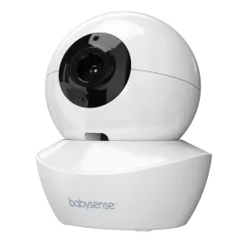Babysense Add On Camera Video Baby Monitor HD S2, Remote Pan Tilt Zoom, Two-Way Talk-Back Audio, Long Range, Night Vision, Night Light, Lullabies, Temperature Monitoring