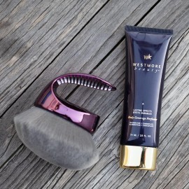 Westmore Beauty Blend & Blur Body Brush - Kabuki for Tanning, Self Tanner, Large Makeup Foundation, Body Makeup, Bronzing