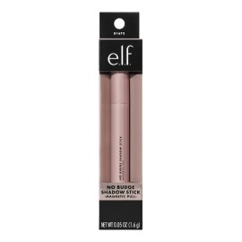 e.l.f. No Budge Shadow Stick, Longwear, Smudge-Proof Eyeshadow, Twist-up Design & Built-in Sharpener, Vegan & Cruelty-Free, Magnetic Pull, 0.05 oz e.l.f. No Budge Shadow Stick, Longwear, Smudge-Proof Eyeshadow, Twist-up Design & Built-in Sharpener, Vegan & Cruelty-Free, Magnetic Pull, 0.05 oz