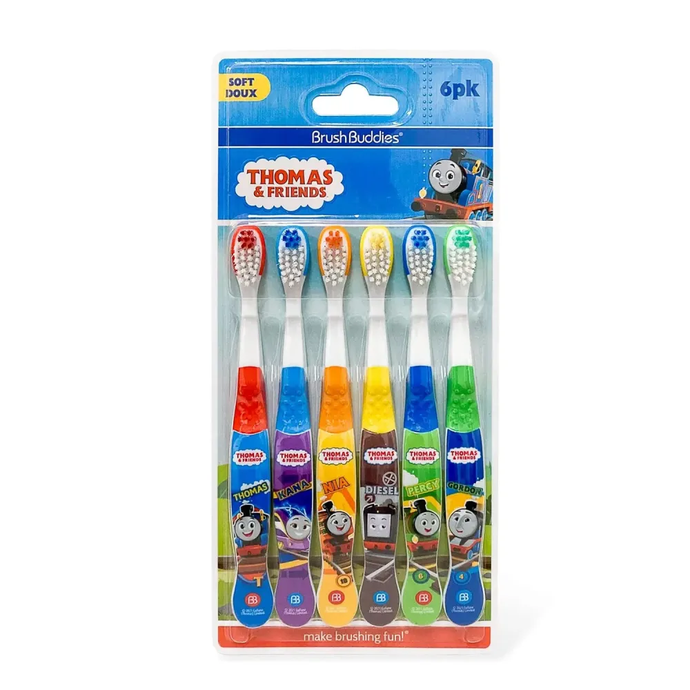 UiiWout FVCDS Thomas & Friends 6pk Toothbrush UiiWout FVCDS Thomas & Friends 6pk Toothbrush