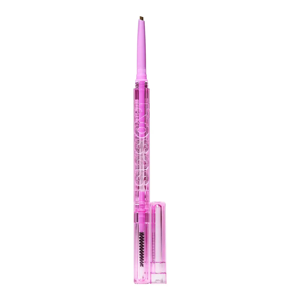 Kosas Brow Pop - Longwear Eyebrow Makeup, Dual-Sided Defining Pencil with Castor Oil for Soft, Natural Look of Real Hair - Medium Brown Kosas Brow Pop - Longwear Eyebrow Makeup, Dual-Sided Defining Pencil with Castor Oil for Soft, Natural Look of Real Hair - Medium Brown