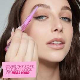 Kosas Brow Pop - Longwear Eyebrow Makeup, Dual-Sided Defining Pencil with Castor Oil for Soft, Natural Look of Real Hair - Medium Brown Kosas Brow Pop - Longwear Eyebrow Makeup, Dual-Sided Defining Pencil with Castor Oil for Soft, Natural Look of Real Hair - Medium Brown
