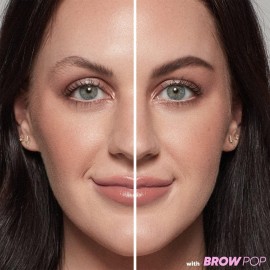Kosas Brow Pop - Longwear Eyebrow Makeup, Dual-Sided Defining Pencil with Castor Oil for Soft, Natural Look of Real Hair - Medium Brown Kosas Brow Pop - Longwear Eyebrow Makeup, Dual-Sided Defining Pencil with Castor Oil for Soft, Natural Look of Real Hair - Medium Brown