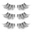 Frihappy Wispy Lashes - Natural Half Lashes 3 Pairs HF2