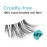 Frihappy Wispy Lashes - Natural Half Lashes 3 Pairs HF2