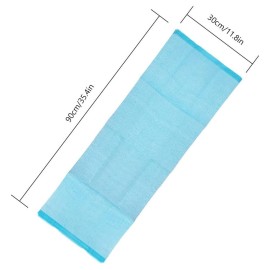 8Pcs 35 Inch Exfoliating Bath Cloth,Skin Bath Wash Towel,Nylon Shower Washcloth Body Scrubber Loofah for Women and Men