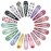 Hair Clips, KUBOM 120-Pack Metal Snap Hair Barrettes Barettes and Hair Clips for Girls,Toddlers,Kids,Women, Baby and Fine/Thick hair - 2inch (Colored Candy and Pattern)