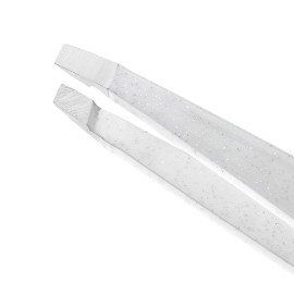 Tweezerman Exclusive Moon Dust Slant Tweezer - Hair Removal Tweezers, Stainless Steel Tweezerman Exclusive Moon Dust Slant Tweezer - Hair Removal Tweezers, Stainless Steel