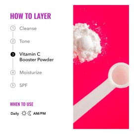 Good Molecules Vitamin C Booster Powder - 100% L-Ascorbic Acid for Collagen Production - Vitamin C Powdered Face Serum Booster for Anti Aging, Skin Care Good Molecules Vitamin C Booster Powder - 100% L-Ascorbic Acid for Collagen Production - Vitamin C Powdered Face Serum Booster for Anti Aging, Skin Care