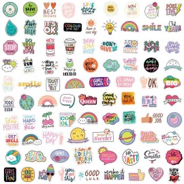 YAMIOW 160pcs Cute Positive Words Stickers for Kids Teens Adults, VSCO Trendy Stickers for Girls, Inspirational Stickers for Water Bottle Laptop Scrapbooking, Waterproof Vinyl Stickers Pack YAMIOW 160pcs Cute Positive Words Stickers for Kids Teens Adults, VSCO Trendy Stickers for Girls, Inspirational Stickers for Water Bottle Laptop Scrapbooking, Waterproof Vinyl Stickers Pack