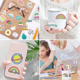 YAMIOW 160pcs Cute Positive Words Stickers for Kids Teens Adults, VSCO Trendy Stickers for Girls, Inspirational Stickers for Water Bottle Laptop Scrapbooking, Waterproof Vinyl Stickers Pack YAMIOW 160pcs Cute Positive Words Stickers for Kids Teens Adults, VSCO Trendy Stickers for Girls, Inspirational Stickers for Water Bottle Laptop Scrapbooking, Waterproof Vinyl Stickers Pack