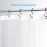 EHZNZIE Clear Shower Curtain Liner Light Weight PEVA, Shower Liner 72x72 Inches, Waterproof, No Chemical Smell with 12 Rust Proof Metal Grommets for Bathroom Shower Curtain