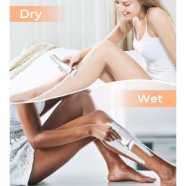 PRITECH Electric Shaver for Women - Cordless Lady Razor, USB Rechargeable, Wet & Dry Waterproof Razor for Legs, Arms, Underarms, Bikini PRITECH Electric Shaver for Women - Cordless Lady Razor, USB Rechargeable, Wet & Dry Waterproof Razor for Legs, Arms, Underarms, Bikini
