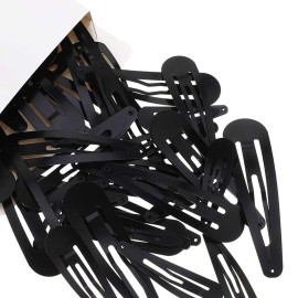 40 Pieces 2 Inch Black Metal Snap Hair Clips Non-slip Hair Barrettes Hair for Girls, Women, Kids Teens or Toddlers 40 Pieces 2 Inch Black Metal Snap Hair Clips Non-slip Hair Barrettes Hair for Girls, Women, Kids Teens or Toddlers