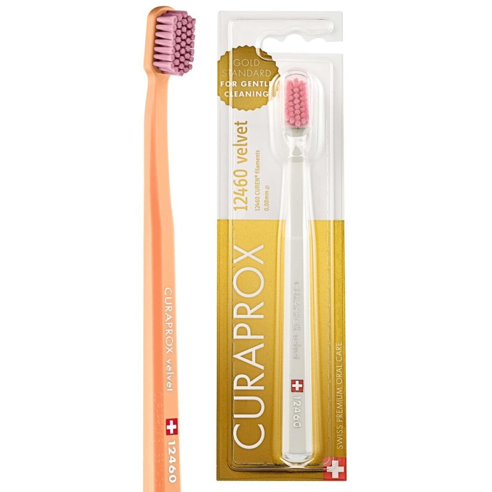 Curaprox CS 12460 Velvet Ultra-Soft Toothbrush Curaprox CS 12460 Velvet Ultra-Soft Toothbrush