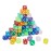100pcs 16mm Game Dice D6 Six Sided of Rounded Translucent for Yahtzee,Tenzi, Farkle, Bunco, DND, MTG, RPG,Table Board Game or Teaching Math with a Beautiful Blue Drawstring Storage Bag