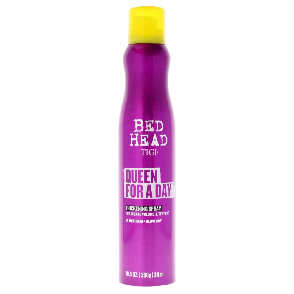 TIGI Bed Head Texture Spray, Queen For A Day Volume, 10.5 oz, Hair Thickening for Fine Hair, Alcohol Free, Berry Scent TIGI Bed Head Texture Spray, Queen For A Day Volume, 10.5 oz, Hair Thickening for Fine Hair, Alcohol Free, Berry Scent