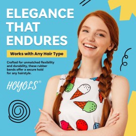 HOYOLS Clear Elastic Hair Bands, 2500 Small Rubber Bands Braids for Girls Kids Women Non-Slip Tiny Soft Hair Ties Accessories Value Pack TPR HOYOLS Clear Elastic Hair Bands, 2500 Small Rubber Bands Braids for Girls Kids Women Non-Slip Tiny Soft Hair Ties Accessories Value Pack TPR