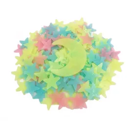 200 Pcs Colorful Glow in The Dark Luminous Stars a..
