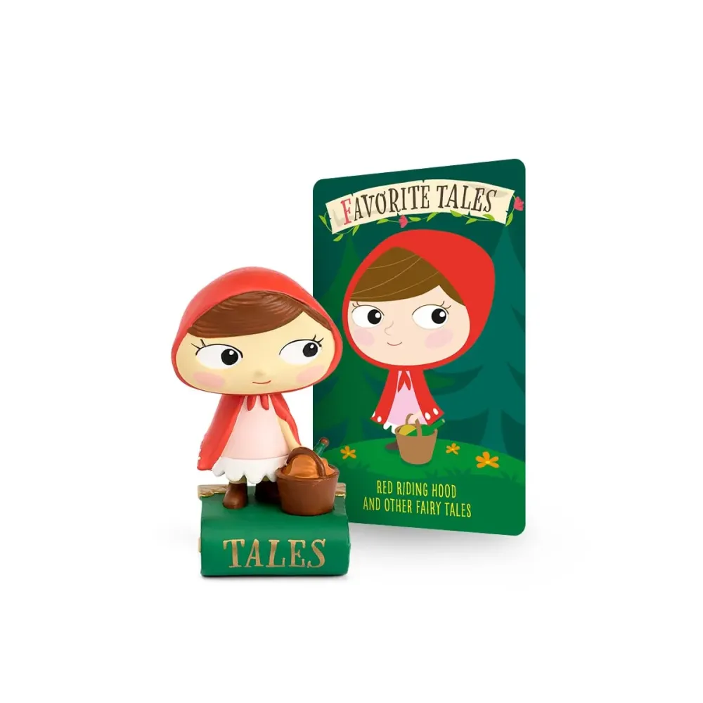 Tonies Favorite Tales: Red Riding Hood & Other Fairy Tales Audio Toy Figurine, narrated by Celebrity Voices