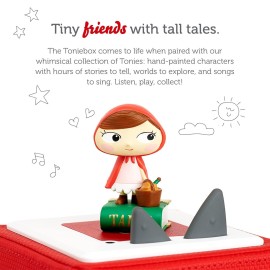 Tonies Favorite Tales: Red Riding Hood & Other Fairy Tales Audio Toy Figurine, narrated by Celebrity Voices