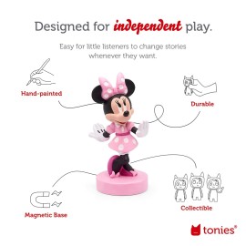 Tonies Minnie Mouse Audio Toy Figurine from Disney Tonies Minnie Mouse Audio Toy Figurine from Disney