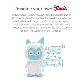 Tonies Yeti Creative Audio Character - Record and Upload up to 90 Minutes of Your Own Stories and Songs Tonies Yeti Creative Audio Character - Record and Upload up to 90 Minutes of Your Own Stories and Songs