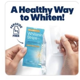 Lumineux Teeth Whitening Strips 9 Treatments - Peroxide Free - Enamel Safe for Whiter Teeth - Whitening Without The Sensitivity - Dentist Formulated - Sensitivity Free Lumineux Teeth Whitening Strips 9 Treatments - Peroxide Free - Enamel Safe for Whiter Teeth - Whitening Without The Sensitivity - Dentist Formulated - Sensitivity Free
